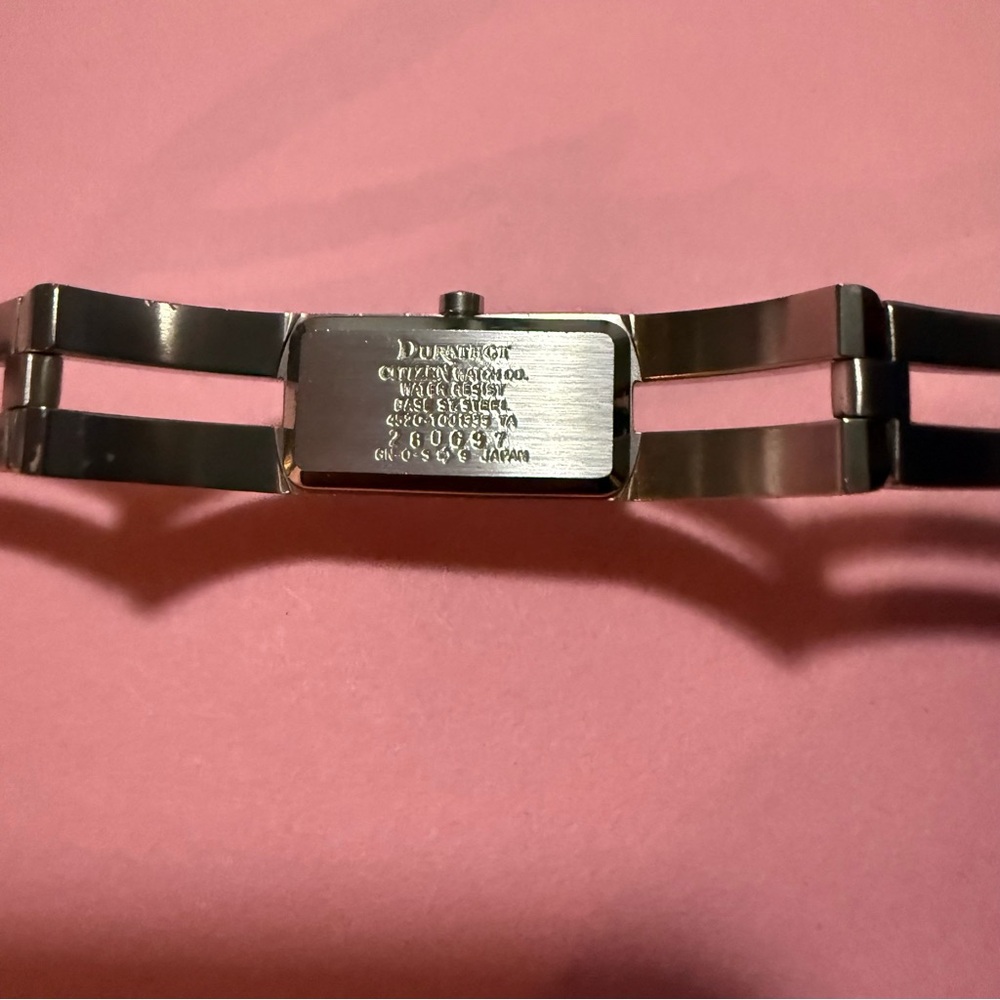 Citizen Xc Silver Rectangular Watch With Bracelet… - image 5